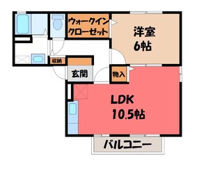 ラフィーネ Ⅱの物件間取画像